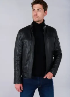 Blouson aviateur en cuir-jerem Flash Sale