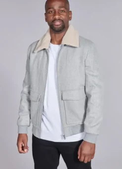Blouson en poly-laine-jerem Discount