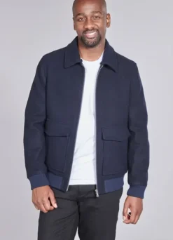 Blouson en poly-laine – style Bombers-jerem Online