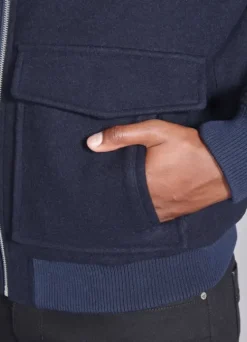 Blouson en poly-laine – style Bombers-jerem Online