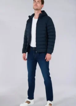 Blouson matelassé déperlant en duvet véritable-jerem Outlet