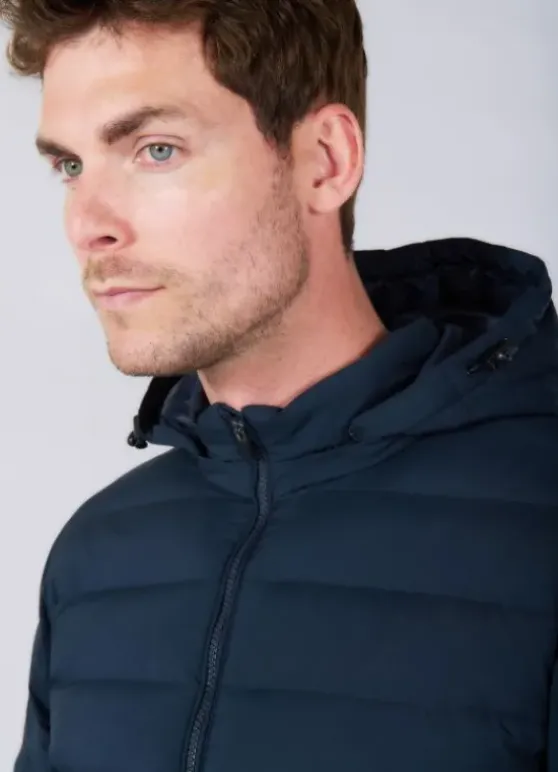 Blouson matelassé déperlant en duvet véritable-jerem Outlet