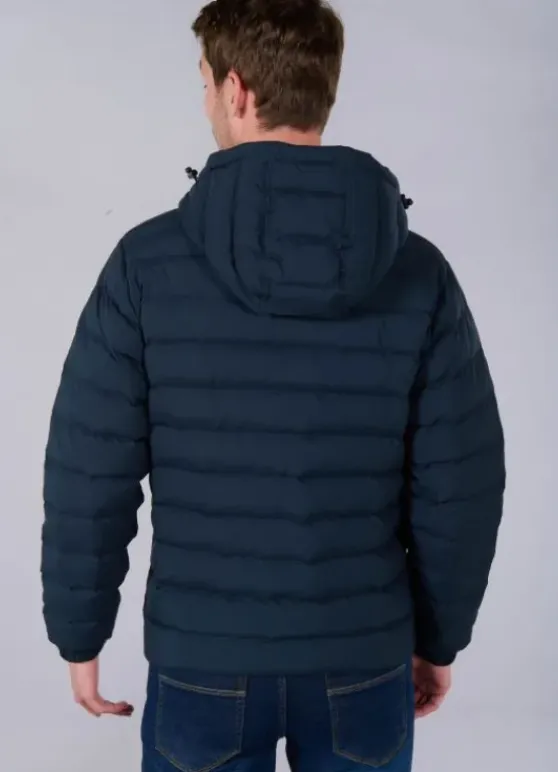 Blouson matelassé déperlant en duvet véritable-jerem Outlet