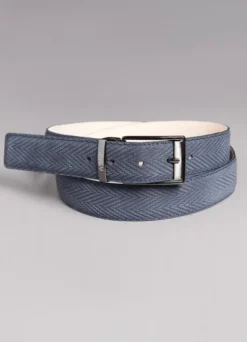 Ceinture en cuir mat aspect tressé Brady-jerem Store