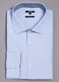 Chemise ajustée en coton-jerem Online