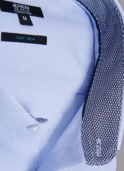 Chemise ajustée en coton-jerem Online