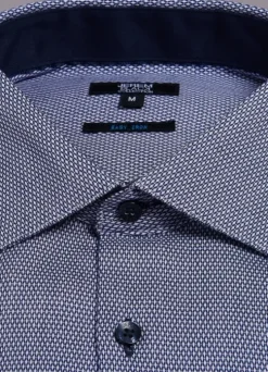Chemise ajustée en coton repassage facile-jerem Cheap