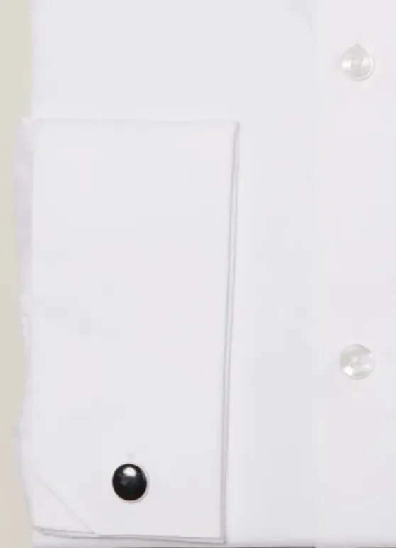 Chemise cérémonie en popeline de coton – Tailored fit-jerem Clearance