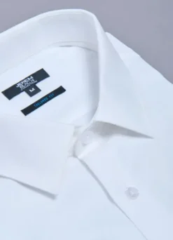 Chemise cérémonie texturée en pur coton – Coupe ajustée-jerem Clearance