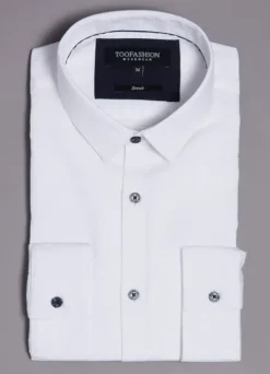 Chemise en coton stretch-jerem Store