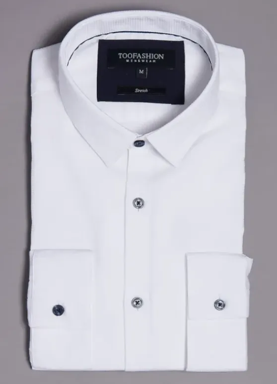 Chemise en coton stretch-jerem Store