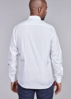Chemise en popeline de coton Coupe ajustée-jerem Flash Sale