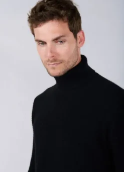 Col roulé en maille fantaisie Brado-jerem Flash Sale
