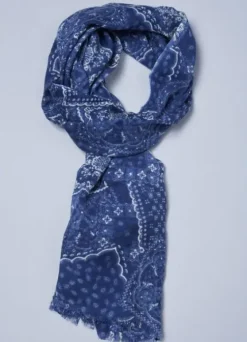 Echarpe 100% laine fine imprimé 70 X 180 cm-jerem Cheap