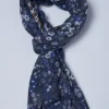 Echarpe 100% laine fine imprimé 70 X 180 cm-jerem Best Sale