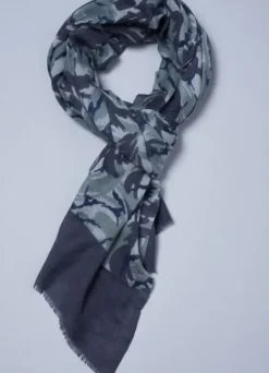 Echarpe 100% laine fine imprimé 70 X 180 cm-jerem Cheap