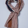Echarpe 100% laine fine imprimé 70 X 180 cm-jerem Outlet