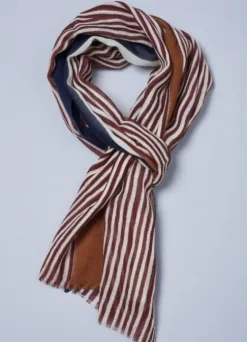 Echarpe 100% laine fine imprimé 70 X 180 cm-jerem Outlet