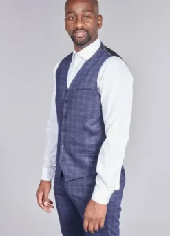 Gilet en poly-viscose stretch-jerem Cheap