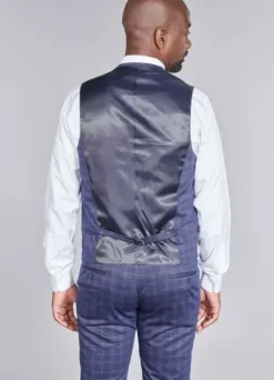 Gilet en poly-viscose stretch-jerem Cheap