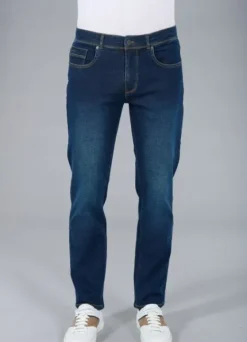 Jeans stretch brossé à 2 longeurs-jerem Clearance