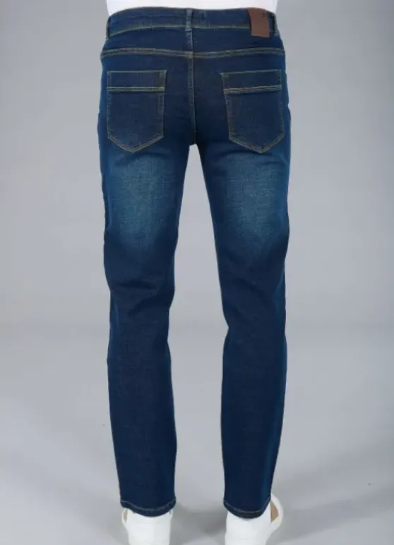 Jeans stretch brossé à 2 longeurs-jerem Clearance