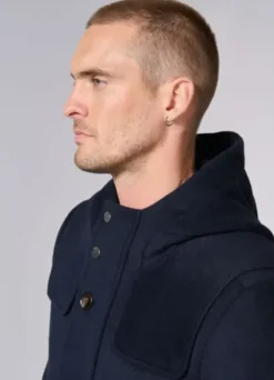 Manteau à capuche mi-long-jerem Hot