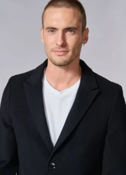 Manteau à col tailleur-jerem Best