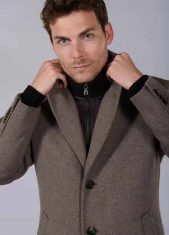 Manteau col tailleur-jerem Shop