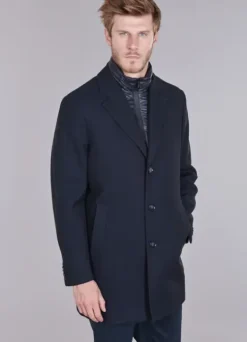 Manteau col tailleur mi-long-jerem Shop