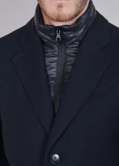Manteau col tailleur mi-long-jerem Shop