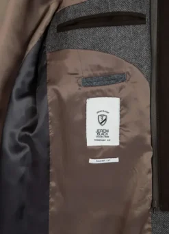 Manteau long avec parmenture amovible en suédine-jerem Cheap