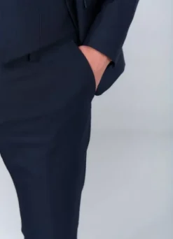 Pantalon de costume ajusté et stretch à pied-de-poule pépita discret-jerem Fashion