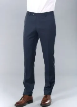 Pantalon de costume à carreau fondu en laine vierge Super 110's Natural Stretch-jerem Clearance