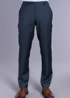 Pantalon de costume classique en laine vierge Super 110’s de la Maison Barberis-jerem Store