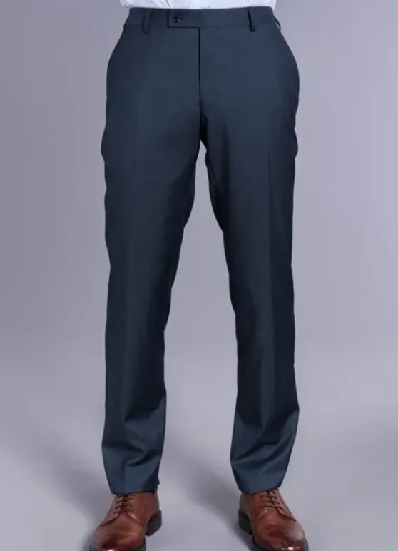 Pantalon de costume classique en laine vierge Super 110’s de la Maison Barberis-jerem Store