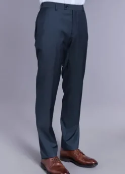 Pantalon de costume classique en laine vierge Super 110’s de la Maison Barberis-jerem Store