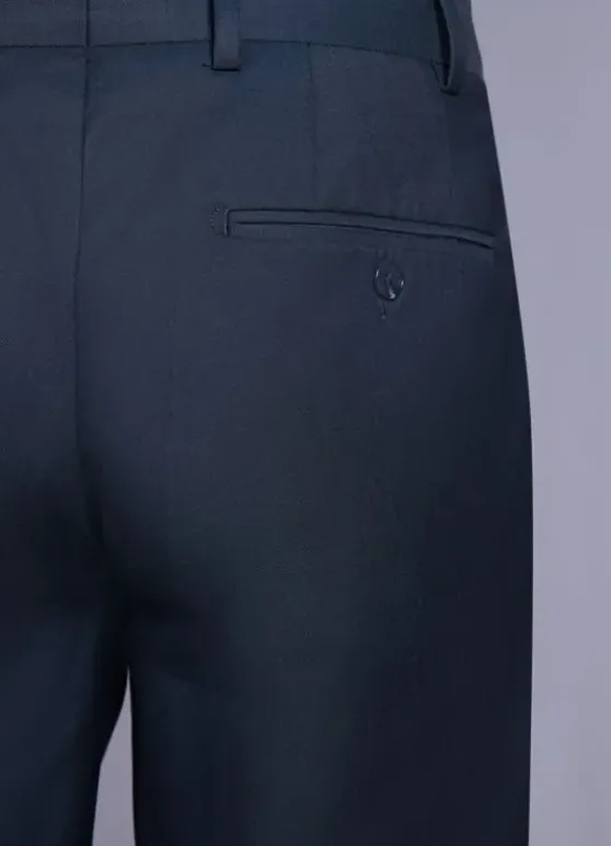 Pantalon de costume classique en laine vierge Super 110’s de la Maison Barberis-jerem Store