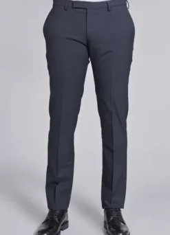 Pantalon de costume en poly-viscose stretch-jerem Hot