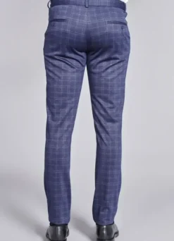Pantalon de costume en poly-viscose stretch-jerem Cheap