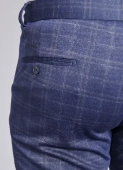 Pantalon de costume en poly-viscose stretch-jerem Cheap
