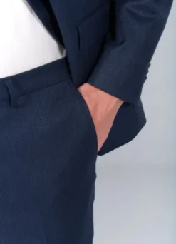 Pantalon de costume en étamine faux-unie-jerem Sale