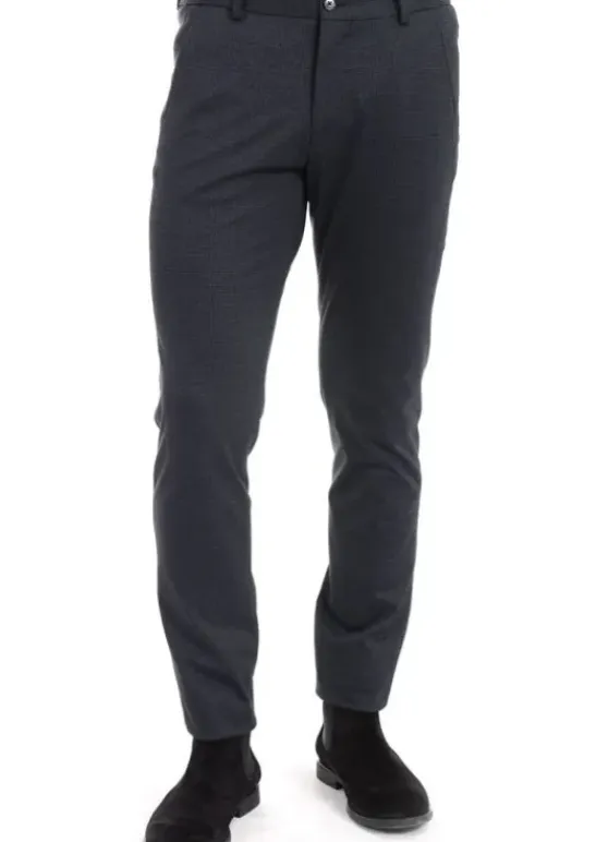 Pantalon de costume extra Slim en Prince de Galles-jerem Clearance