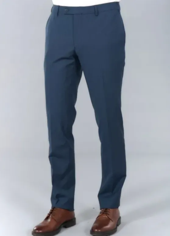 Pantalon de costume lavable bi-stretch à fines rayures-jerem Outlet