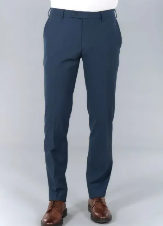 Pantalon de costume lavable bi-stretch à fines rayures-jerem Outlet