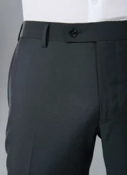 Pantalon de costume lavable en fil à fil bi-stretch de laine mélangée-jerem Flash Sale