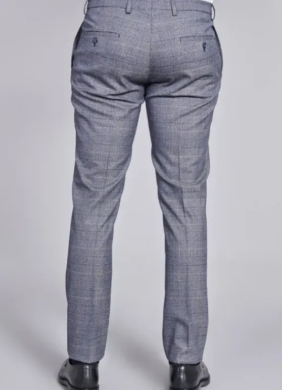 Pantalon de costume poly-viscose-jerem Cheap