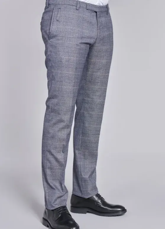 Pantalon de costume poly-viscose-jerem Cheap