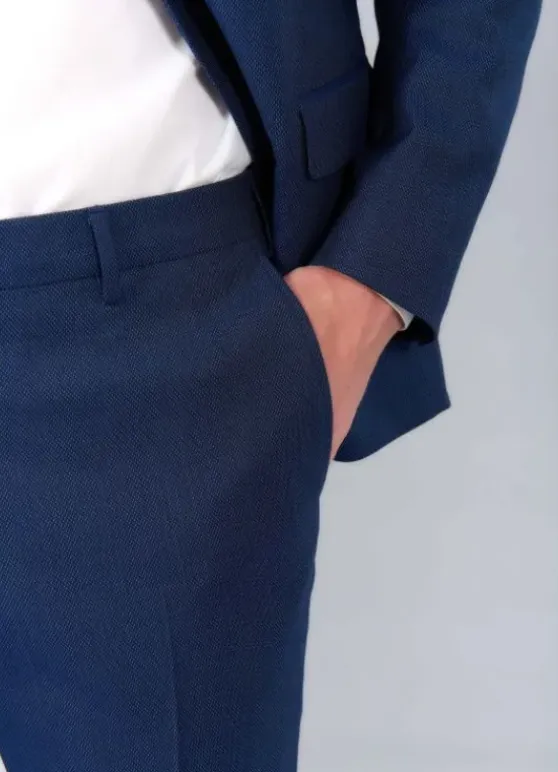 Pantalon de costume stretch faux-uni discret-jerem Best