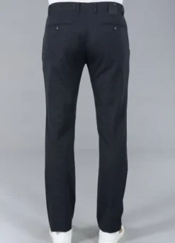 Pantalon de ville en sergé stretch faux-uni-jerem Cheap